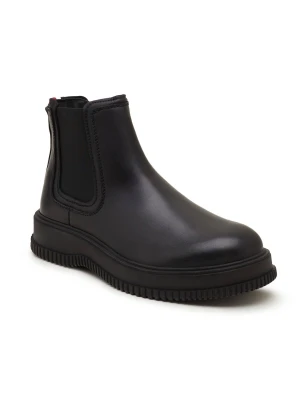 Tommy Hilfiger Skórzane sztyblety TH EVERYDAY CLASS TERMO