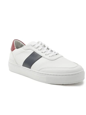 Tommy Hilfiger Skórzane trampki CUPSOLE STRIPE