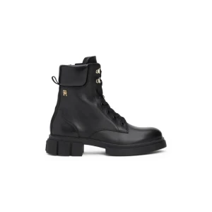 Tommy Hilfiger Skórzane trapery