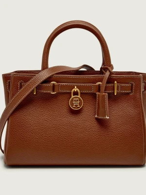 Tommy Hilfiger Skórzany kuferek AMERICAN ICON MINI