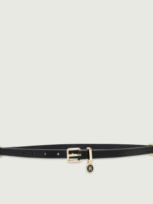 Tommy Hilfiger Skórzany pasek American Icon czarny