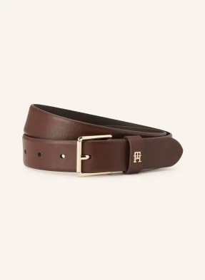 Tommy Hilfiger Skórzany Pasek braun