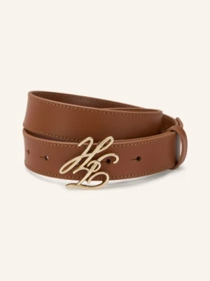 Tommy Hilfiger Skórzany Pasek braun