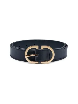 Tommy Hilfiger Skórzany pasek FEMININE OVAL