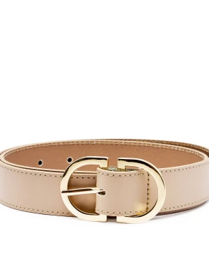 Tommy Hilfiger Skórzany pasek FEMININE OVAL