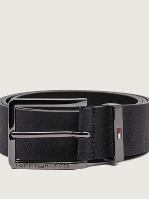 Tommy Hilfiger Skórzany pasek Oliver czarny