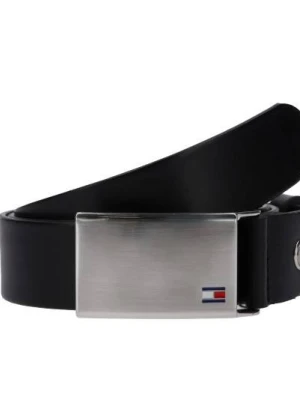 Tommy Hilfiger Skórzany pasek TH PLAQUE