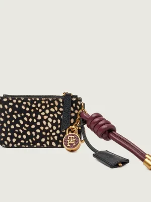 Tommy Hilfiger Skórzany portfel + brelok