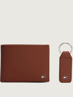 Tommy Hilfiger Skórzany portfel + brelok