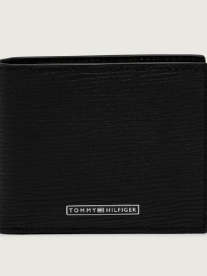 Tommy Hilfiger Skórzany portfel TH Business czarny