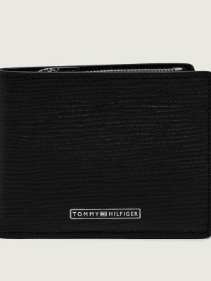 Tommy Hilfiger Skórzany portfel TH Business czarny