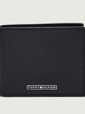 Tommy Hilfiger Skórzany portfel TH Business granatowy