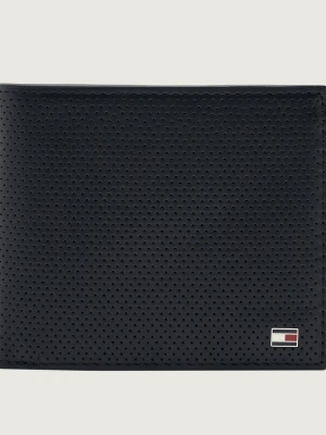 Tommy Hilfiger Skórzany portfel TH Element czarny