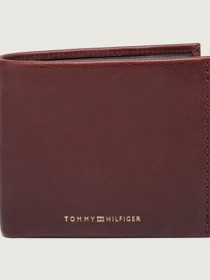 Tommy Hilfiger Skórzany portfel TH Seasonal brązowy