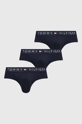 Tommy Hilfiger slipy 3-pack męskie kolor granatowy UM0UM03182
