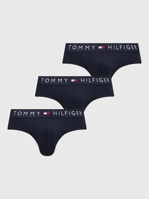 Tommy Hilfiger slipy 3-pack męskie kolor granatowy UM0UM03182