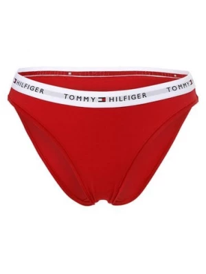 Tommy Hilfiger Slipy Kobiety Bawełna czerwony jednolity,