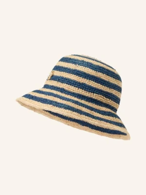 Tommy Hilfiger Słomkowy Kapelusz blau