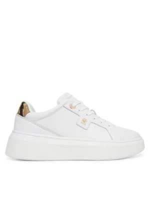Tommy Hilfiger Sneakersy Chic Platform Snake FW0FW09456 Biały