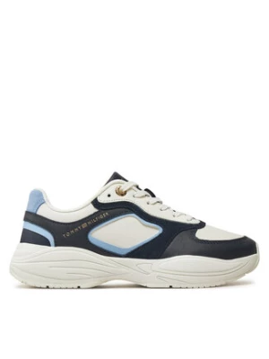 Tommy Hilfiger Sneakersy Chunky Runner FW0FW07996 Granatowy