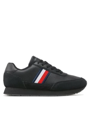 Zdjęcie produktu Tommy Hilfiger Sneakersy Core Eva Runner Corporate Lea FM0FM04397 Czarny
