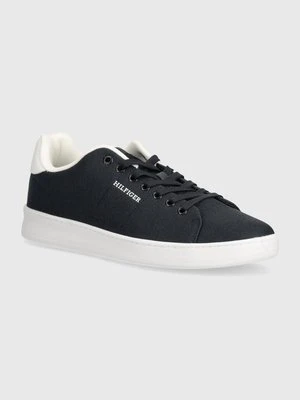 Tommy Hilfiger sneakersy COURT CUPSOLE PIQUE TEXTILE kolor granatowy FM0FM04967