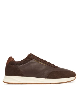 Tommy Hilfiger Sneakersy Dressy Runner FM0FM05910 Brązowy