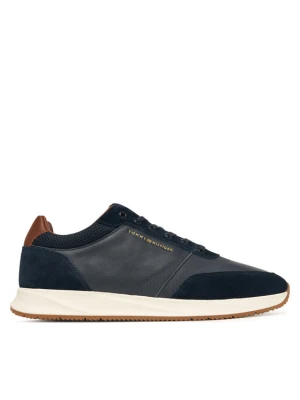 Tommy Hilfiger Sneakersy Dressy Runner FM0FM05910 Granatowy