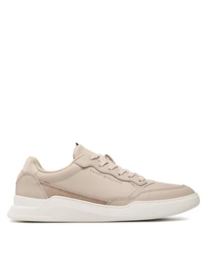 Tommy Hilfiger Sneakersy Elevated Cupsole Leather FM0FM04490 Beżowy