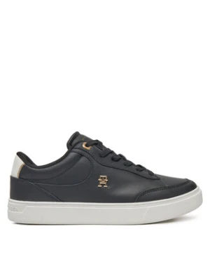 Tommy Hilfiger Sneakersy Essential Chic Court Sneaker FW0FW08322 Czarny