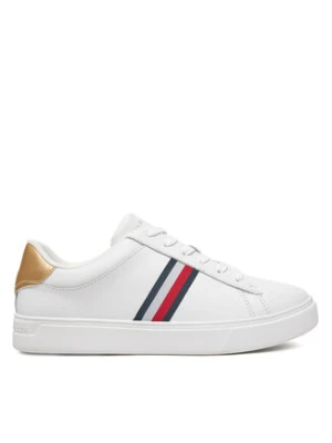 Tommy Hilfiger Sneakersy Essential Court Sneaker FW0FW08321 Biały