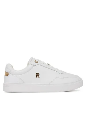 Tommy Hilfiger Sneakersy Essential Elevated Court Sneaker FW0FW08758 Biały