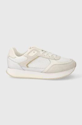Tommy Hilfiger sneakersy ESSENTIAL ELEVATED RUNNER kolor beżowy FW0FW07700CHEAPER