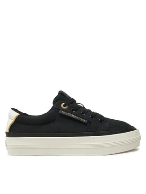 Tommy Hilfiger Sneakersy Essential Vulc Textile Sneaker FW0FW08323 Czarny