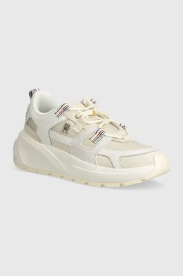 Tommy Hilfiger sneakersy FASHION CHUNKY RUNNER STRIPES kolor beżowy FW0FW07674CHEAPER