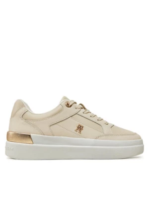 Tommy Hilfiger Sneakersy Feminine Court Sneaker FW0FW08126 Beżowy