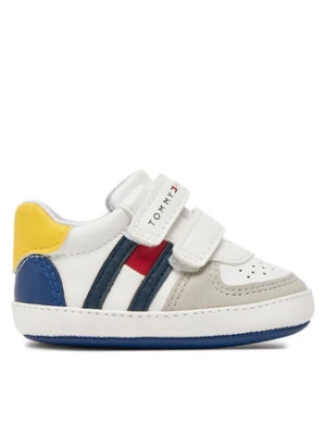 Tommy Hilfiger Sneakersy Flag Low Sneaker T0B9-33830-1755 Biały