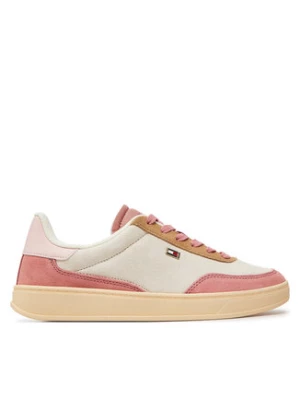 Tommy Hilfiger Sneakersy Heritage Court Sneaker FW0FW07890 Beżowy