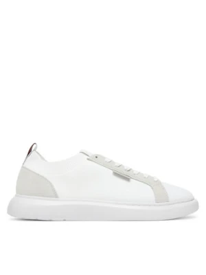 Tommy Hilfiger Sneakersy Light Cupsole Knit Seasonal FM0FM05403 Biały