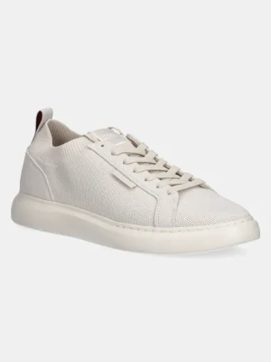 Tommy Hilfiger sneakersy LIGHT CUPSOLE KNIT SEASONAL kolor beżowy FM0FM05403