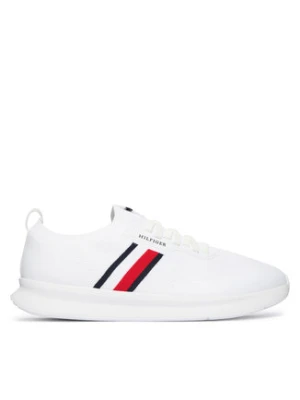 Tommy Hilfiger Sneakersy Lightweight Knitted Runner FM0FM05756 Biały