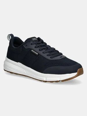 Tommy Hilfiger sneakersy LIGHTWEIGHT MODERN KNIT RUNNER kolor granatowy FM0FM05326