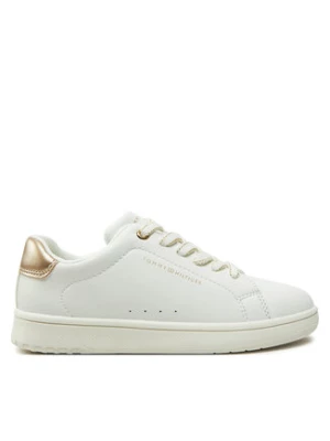 Tommy Hilfiger Sneakersy Low Cut Lace-Up Sneaker T3A9-33736-1355 M Biały