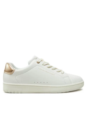 Tommy Hilfiger Sneakersy Low Cut Lace-Up Sneaker T3A9-33736-1355 S Biały