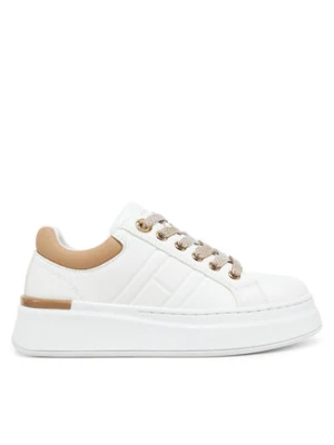 Tommy Hilfiger Sneakersy Low Cut Lace-Up Sneaker T3A9-33751-1355 M Biały