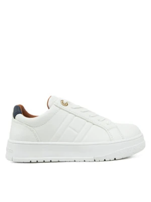 Tommy Hilfiger Sneakersy Low Cut Lace-Up Sneaker T3X9-33857-1355 M Biały