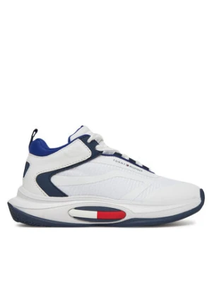 Tommy Hilfiger Sneakersy Low Cut Lace-Up T3B9-33884-1695 Biały