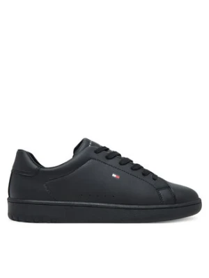 Tommy Hilfiger Sneakersy Low Cut Lace-Up T3X9-34073-1355 Czarny
