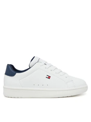 Tommy Hilfiger Sneakersy Low Cut Lace-Up T3X9-34073-1355X S Biały