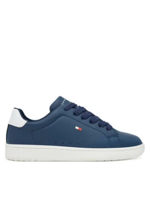 Tommy Hilfiger Sneakersy Low Cut Lace-Up T3X9-34073-1355X S Granatowy